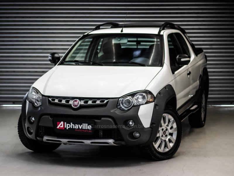 strada 1.8 mpi adventure cd 16v flex 3p automatizado 2016 caxias do sul