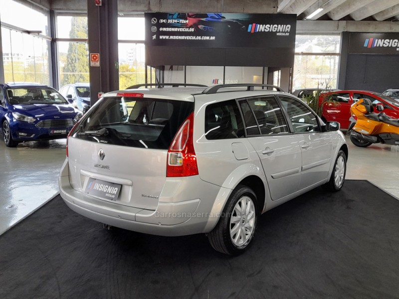 MÉGANE 1.6 DYNAMIQUE GRAND TOUR 16V FLEX 4P MANUAL - 2012 - CAXIAS DO SUL