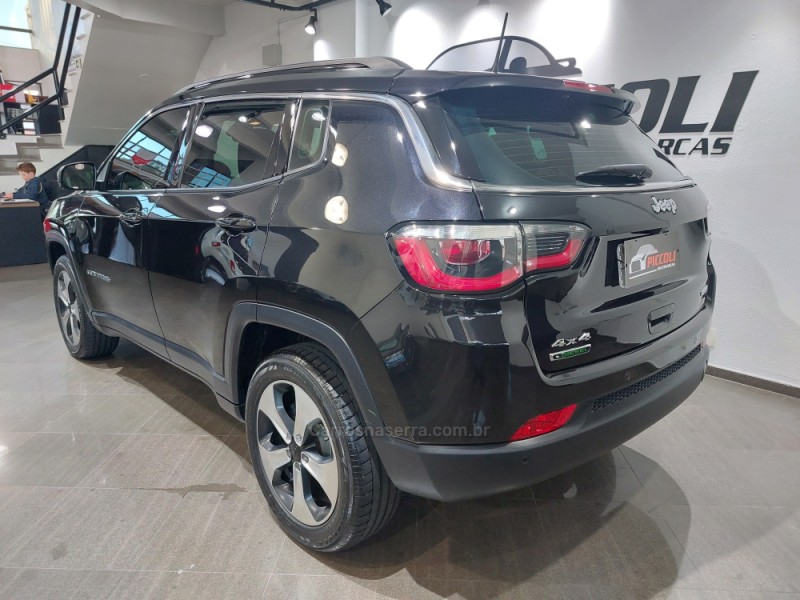 COMPASS 2.0 16V DIESEL LONGITUDE 4X4 AUTOMÁTICO - 2018 - CAXIAS DO SUL