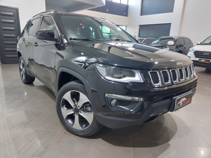 COMPASS 2.0 16V DIESEL LONGITUDE 4X4 AUTOMÁTICO - 2018 - CAXIAS DO SUL
