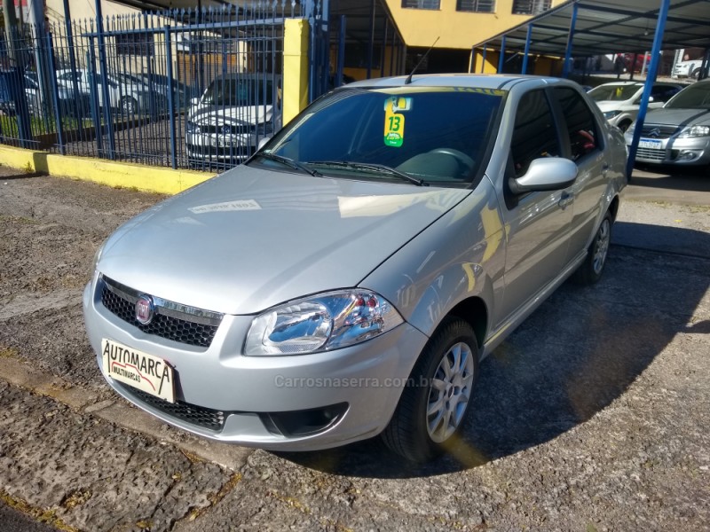 SIENA 1.4 MPI EL 8V FLEX 4P MANUAL - 2013 - CAXIAS DO SUL