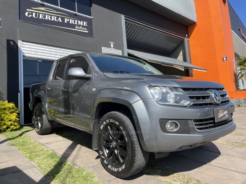 AMAROK 2.0 HIGHLINE 4X4 CD 16V TURBO INTERCOOLER DIESEL 4P AUTOMÁTICO - 2012 - CAXIAS DO SUL