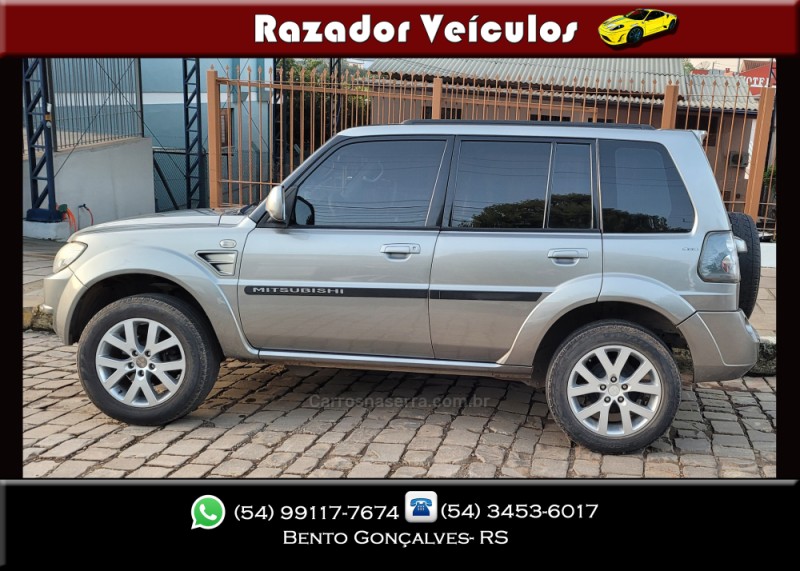 pajero tr4 2.0 4x4 16v flex 4p manual 2012 bento goncalves