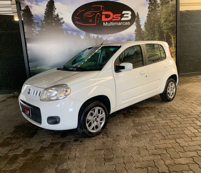 uno 1.4 evo attractive 8v flex 4p manual 2012 caxias do sul