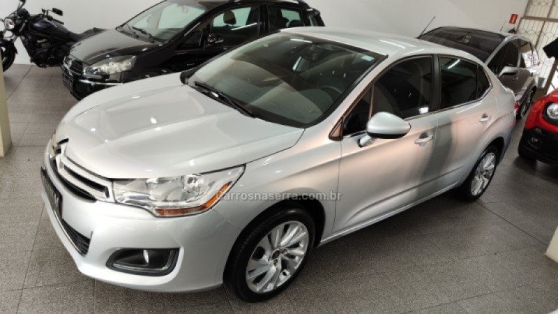 c4 lounge 2.0 mpfi tendance 16v flex 4p automatico 2016 caxias do sul