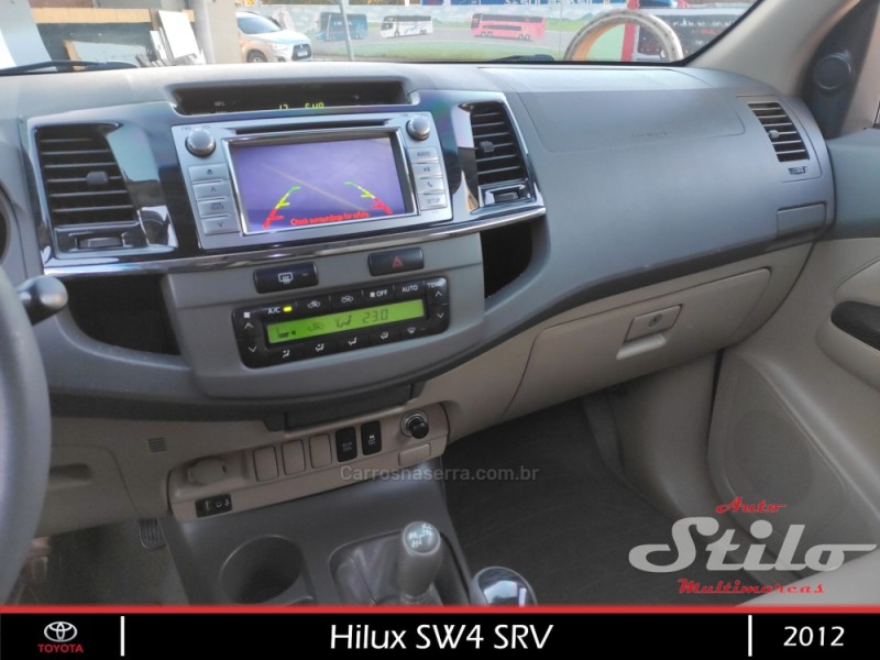 HILUX SW4 3.0 SRV 4X4 16V TURBO INTERCOOLER DIESEL 4P AUTOMÁTICO - 2012 - BENTO GONçALVES