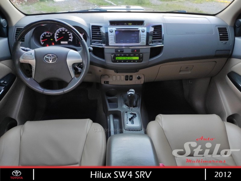 HILUX SW4 3.0 SRV 4X4 16V TURBO INTERCOOLER DIESEL 4P AUTOMÁTICO - 2012 - BENTO GONçALVES