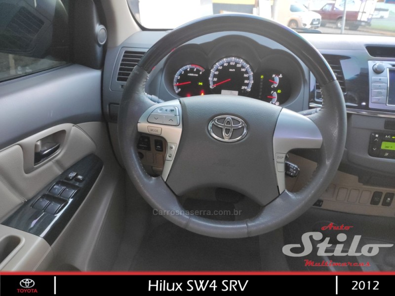 HILUX SW4 3.0 SRV 4X4 16V TURBO INTERCOOLER DIESEL 4P AUTOMÁTICO - 2012 - BENTO GONçALVES