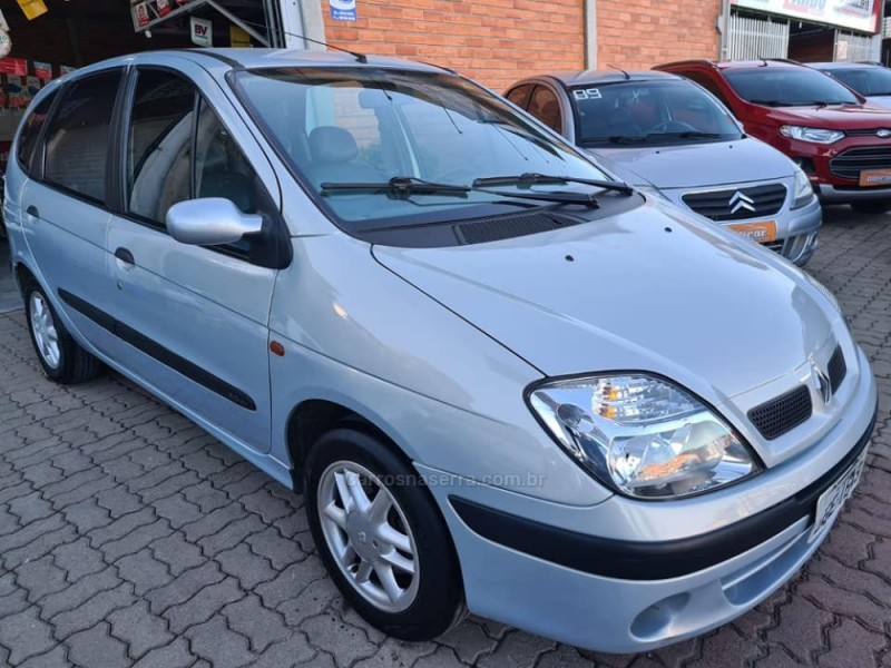 scenic 2.0 rxe 16v gasolina 4p manual 2001 caxias do sul