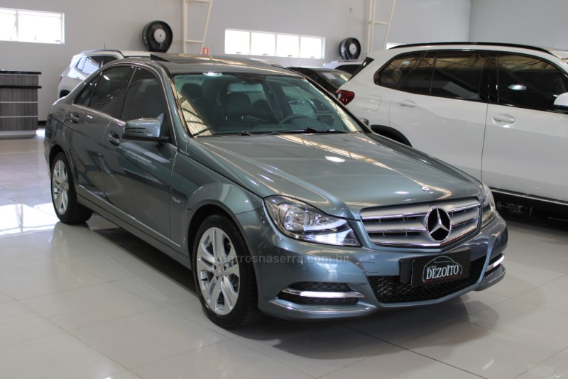 C 200 1.8 CGI AVANTGARDE 16V GASOLINA 4P AUTOMÁTICO - 2012 - CAXIAS DO SUL