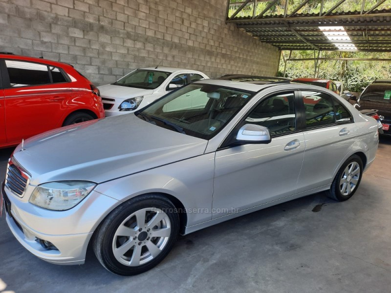 c 200 k 1.8 avantgarde kompressor gasolina 4p automatico 2009 caxias do sul