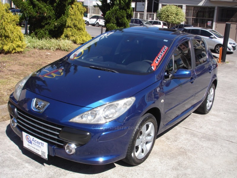 307 2.0 GRIFFE 16V GASOLINA 4P AUTOMÁTICO - 2007 - CAXIAS DO SUL