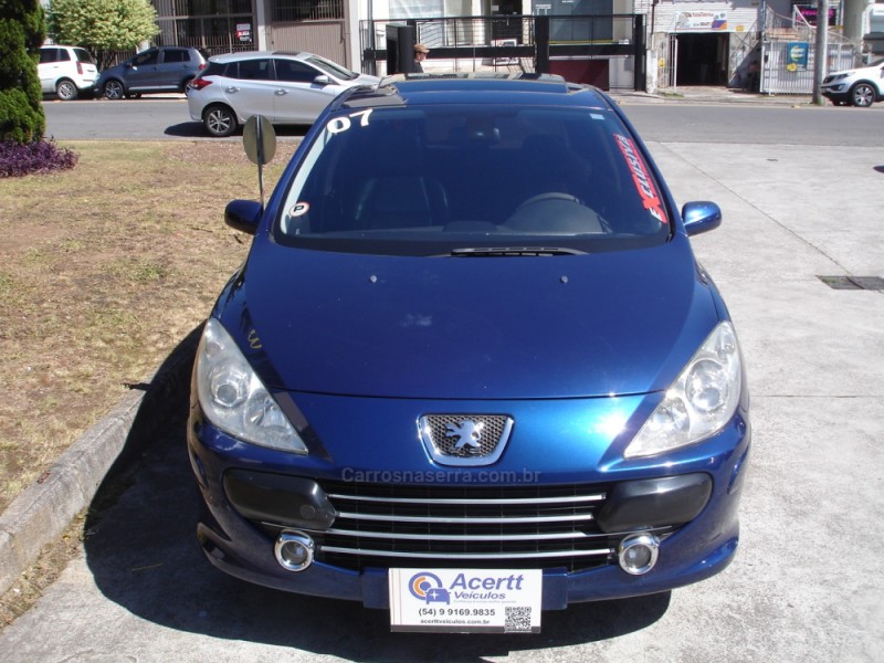 307 2.0 GRIFFE 16V GASOLINA 4P AUTOMÁTICO - 2007 - CAXIAS DO SUL