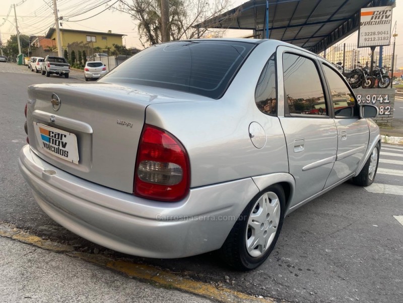 CORSA 1.0 MPFI MILENIUM SEDAN 8V GASOLINA 4P MANUAL - 2001 - CAXIAS DO SUL