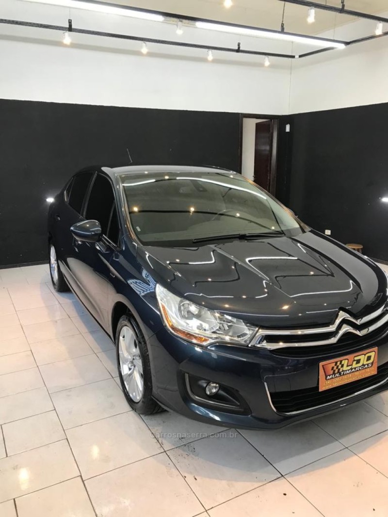 c4 lounge 2.0 mpfi exclusive 16v flex 4p automatico 2014 caxias do sul