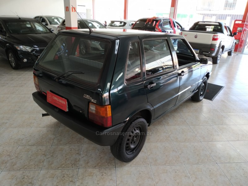UNO 1.0 MPI MILLE ELX 8V GASOLINA 4P MANUAL - 1995 - CAXIAS DO SUL