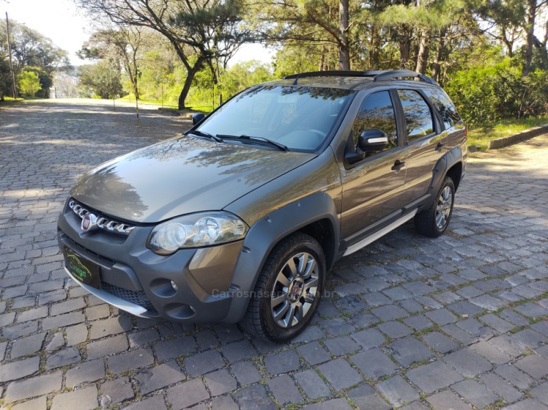 palio 1.8 mpi adventure weekend 16v flex 4p manual 2015 nova prata