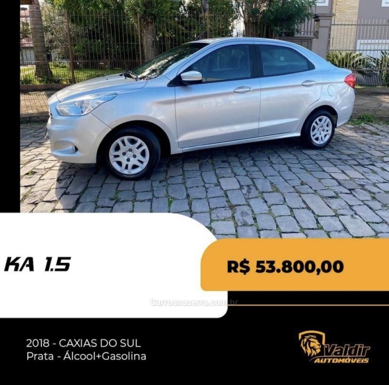 KA  1.5 SE 12V FLEX 4P MANUAL - 2018 - CAXIAS DO SUL