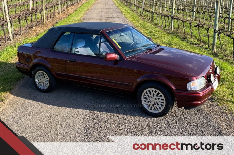 escort 1.6 xr3 conversivel 8v alcool 2p manual 1988 bento goncalves