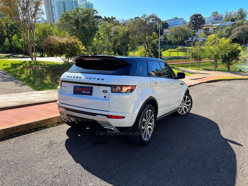 RANGE ROVER EVOQUE 2.0 DYNAMIC 4WD 16V GASOLINA 4P AUTOMÁTICO - 2013 - PASSO FUNDO