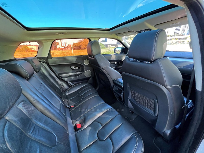 RANGE ROVER EVOQUE 2.0 DYNAMIC 4WD 16V GASOLINA 4P AUTOMÁTICO - 2013 - PASSO FUNDO