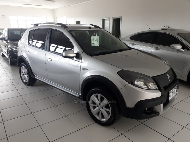 sandero 1.6 stepway 8v flex 4p manual 2014 bento goncalves