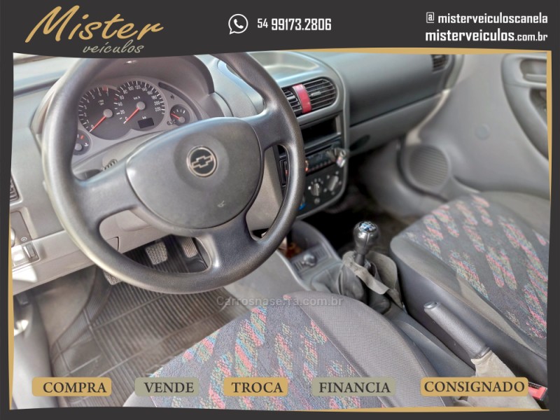 CORSA 1.0 MPFI JOY 8V GASOLINA 4P MANUAL - 2005 - CANELA