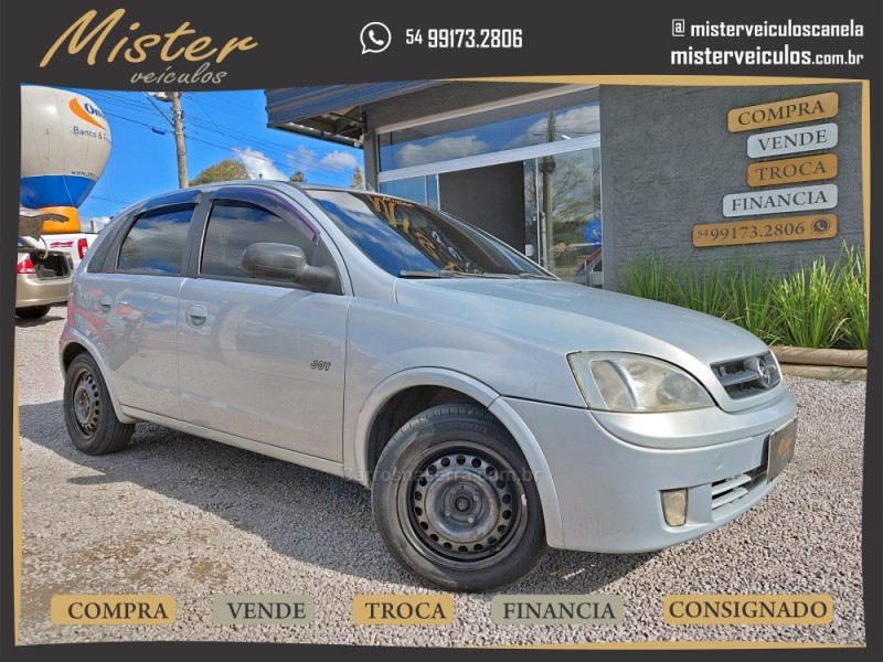 CORSA 1.0 MPFI JOY 8V GASOLINA 4P MANUAL - 2005 - CANELA