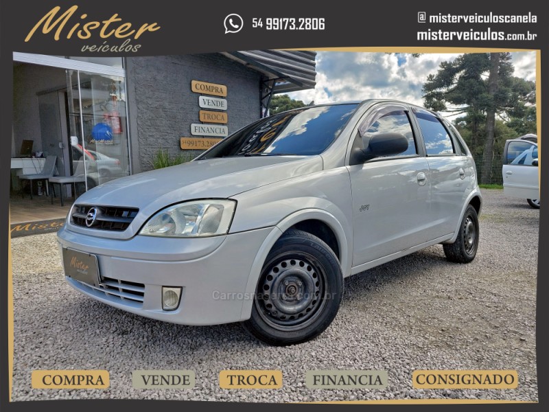 corsa 1.0 mpfi joy 8v gasolina 4p manual 2005 canela