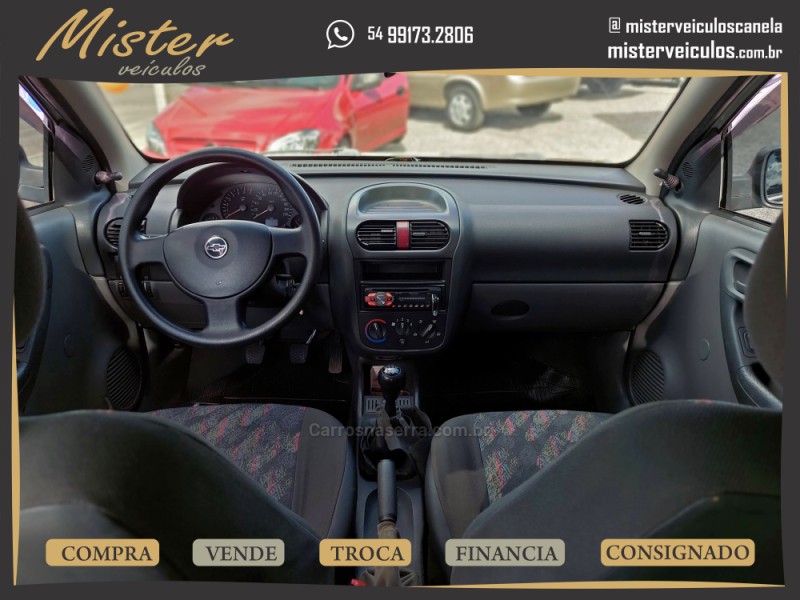 CORSA 1.0 MPFI JOY 8V GASOLINA 4P MANUAL - 2005 - CANELA