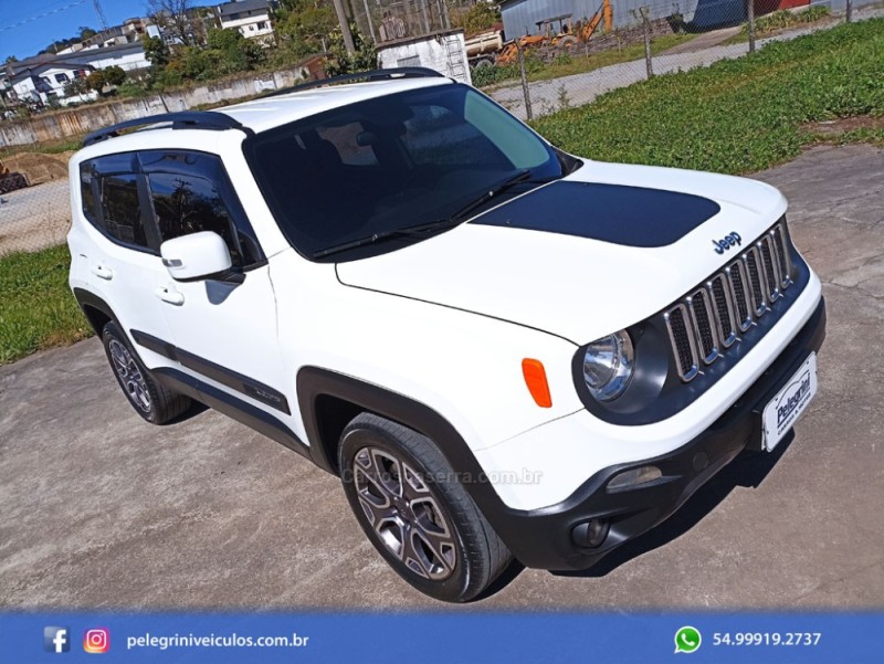 RENEGADE 2.0 16V TURBO DIESEL LONGITUDE 4P 4X4 AUTOMÁTICO - 2016 - BENTO GONçALVES