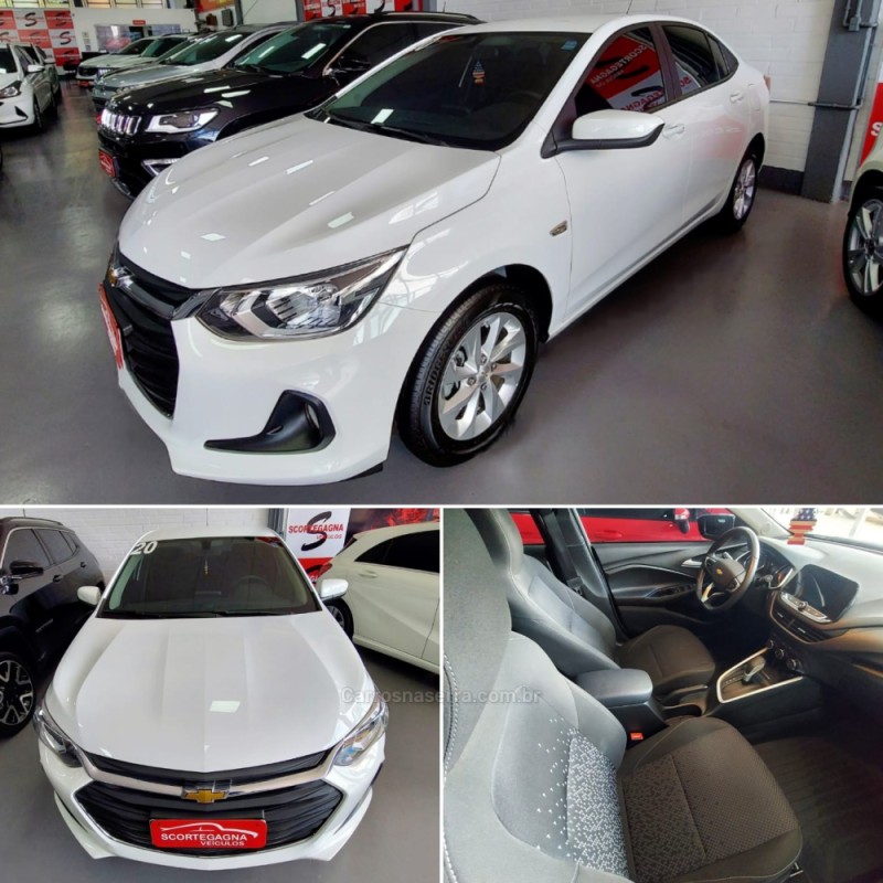 onix 1.0	ltz plus 12v turbo flex 4p automatico 2020 passo fundo