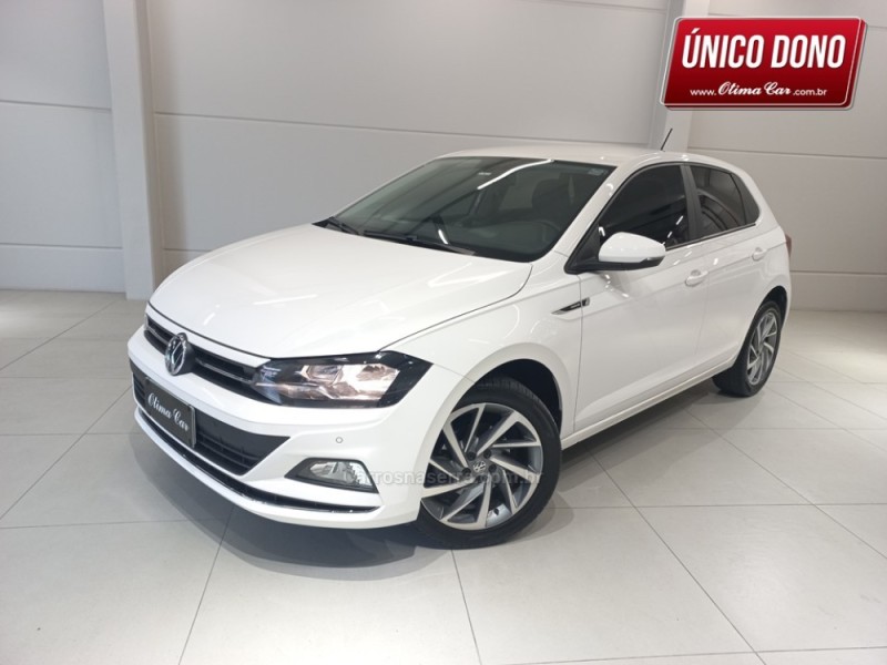 polo 1.0	200 tsi highline automatico    2020 flores da cunha