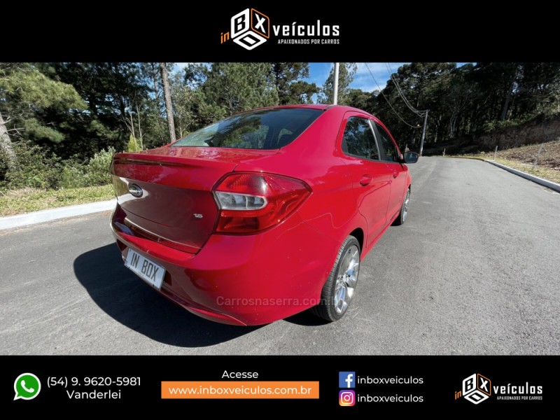 KA 1.5 SE SEDAN 16V FLEX 4P MANUAL - 2015 - GRAMADO