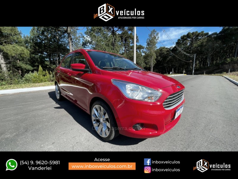 KA 1.5 SE SEDAN 16V FLEX 4P MANUAL - 2015 - GRAMADO