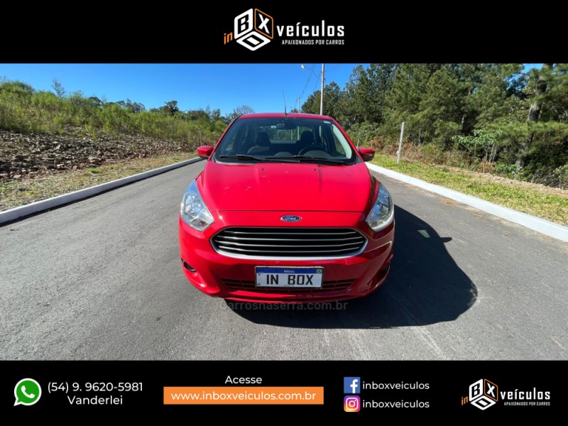 KA 1.5 SE SEDAN 16V FLEX 4P MANUAL - 2015 - GRAMADO