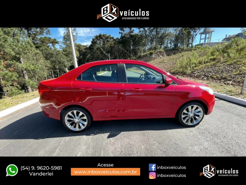 KA 1.5 SE SEDAN 16V FLEX 4P MANUAL - 2015 - GRAMADO