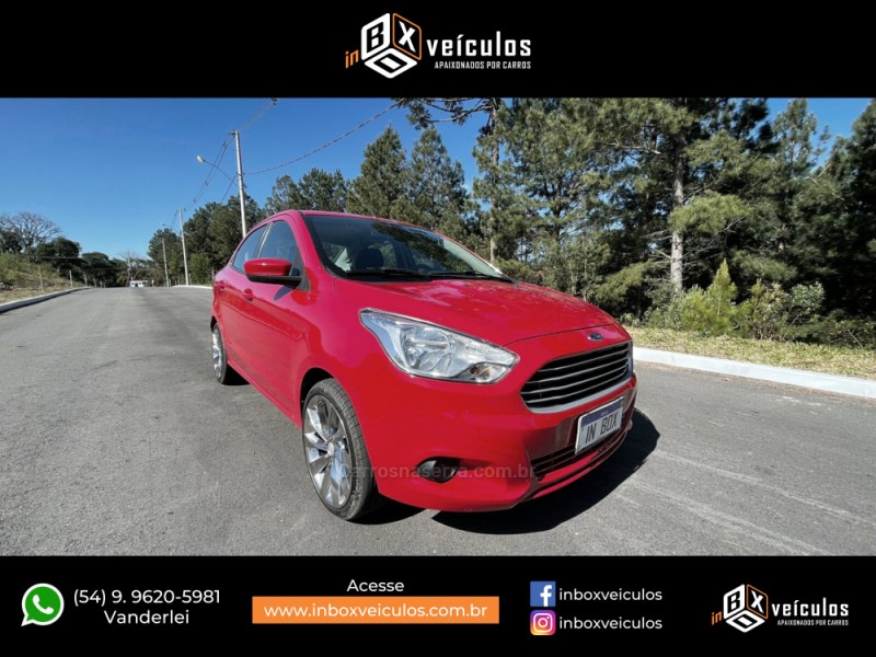 KA 1.5 SE SEDAN 16V FLEX 4P MANUAL - 2015 - GRAMADO