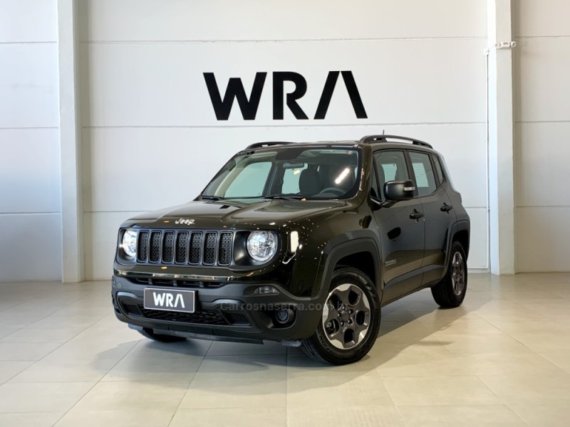 renegade 1.8 16v flex 4p automatico 2021 bento goncalves