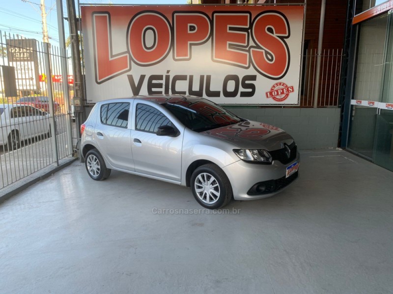 sandero 1.0 authentique 16v flex 4p manual 2015 portao