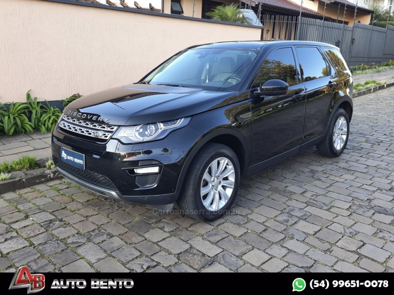 discovery sport 2.0 16v si4 turbo gasolina se 4p automatico 2016 bento goncalves