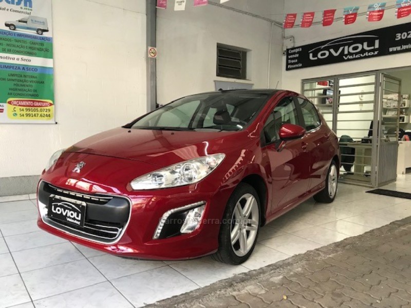 308 2.0 allure 16v flex 4p manual 2014 caxias do sul