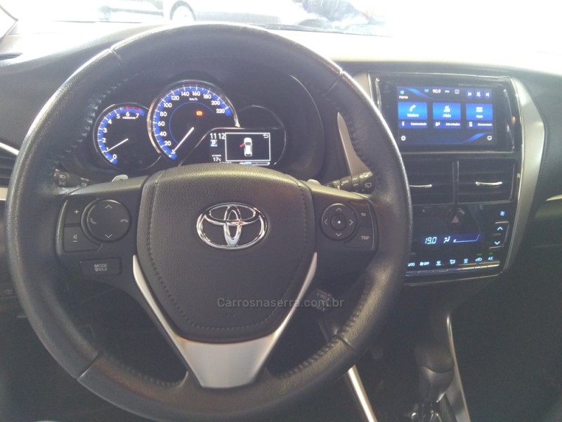 YARIS 1.5 XLS CONNECT 16V FLEX 4P AUTOMÁTICO - 2020 - CAXIAS DO SUL