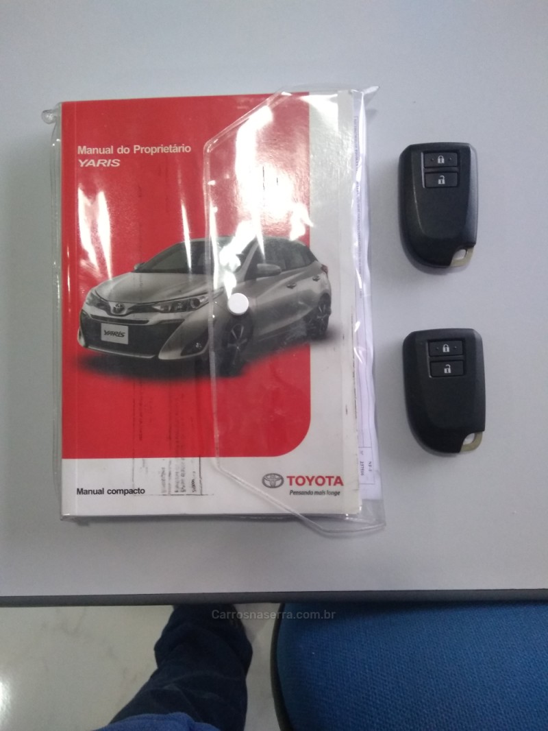 YARIS 1.5 XLS CONNECT 16V FLEX 4P AUTOMÁTICO - 2020 - CAXIAS DO SUL