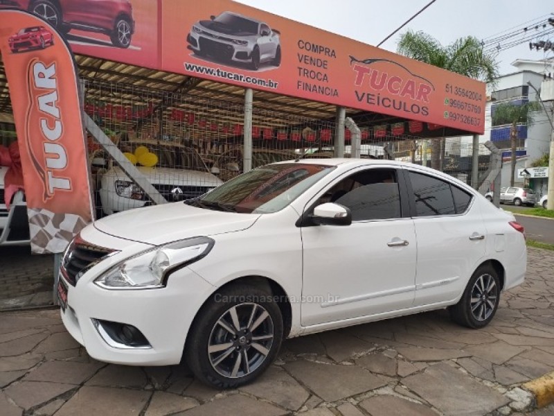versa 1.6 16v flex unique 4p xtronic 2018 dois irmaos