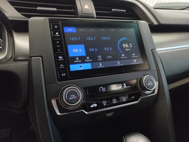 CIVIC 2.0 16V FLEXONE EX 4P CVT - 2019 - FLORES DA CUNHA