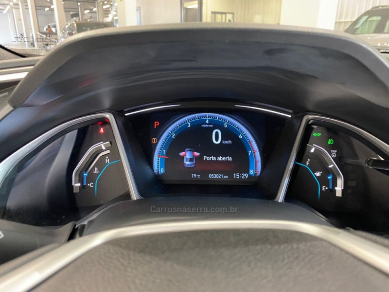 CIVIC 1.5 16V TURBO GASOLINA TOURING 4P CVT - 2017 - FLORES DA CUNHA