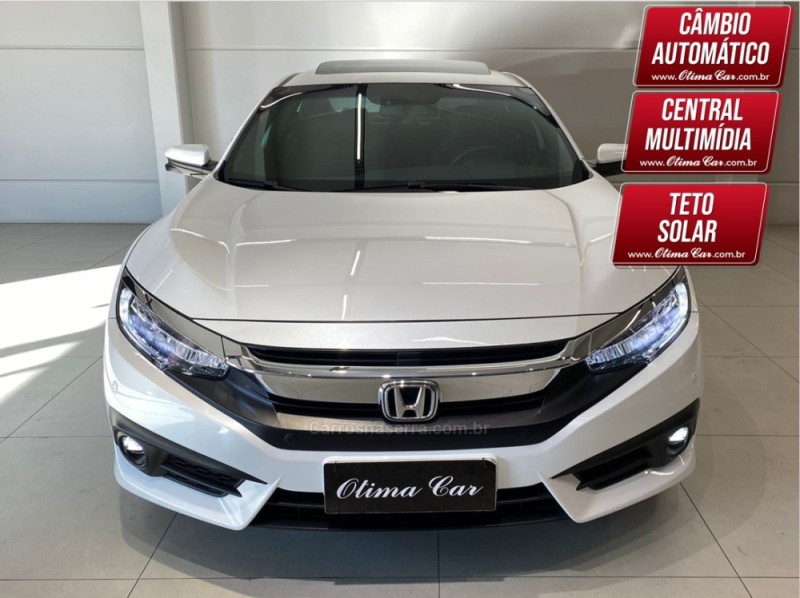 CIVIC 1.5 16V TURBO GASOLINA TOURING 4P CVT - 2017 - FLORES DA CUNHA