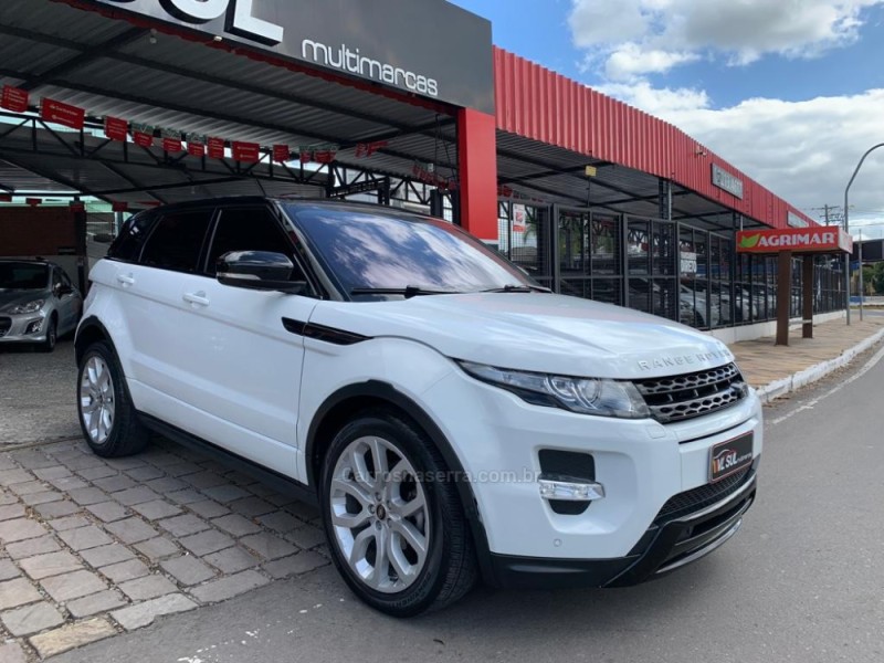 RANGE ROVER EVOQUE 2.0 DYNAMIC TECH 4WD 16V GASOLINA 4P AUTOMÁTICO - 2013 - CAXIAS DO SUL