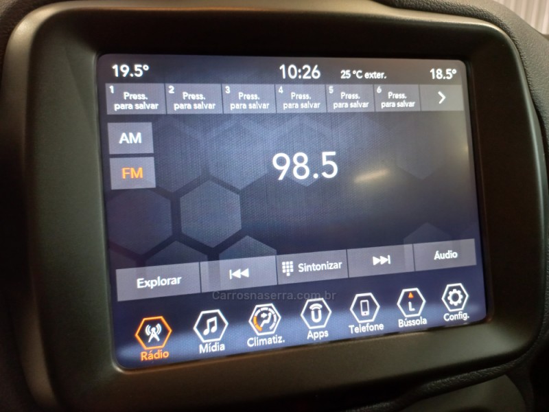 RENEGADE 2.0 16V TURBO DIESEL LONGITUDE 4P 4X4 AUTOMÁTICO - 2021 - FLORES DA CUNHA